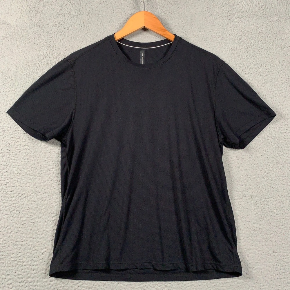 Ten Thousand Session T-Shirt Men's Large L Black Athletic Training Gym Tee Shirt